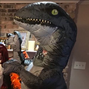 Inflatable Dinosaur Costume